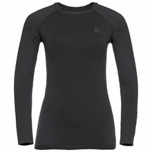 Carica l&#39;immagine nel visualizzatore di Gallery, Odlo Bl Top Crew Neck L/S Performance Warm EC Maglione Donna
