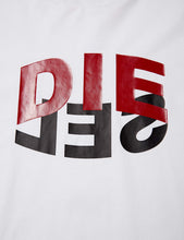 Carica l&#39;immagine nel visualizzatore di Gallery, Diesel T-DIEGOS-N22 A00828 T-Shirt Manica Corta da Uno Bianca con Logo
