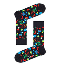 Carica l&#39;immagine nel visualizzatore di Gallery, Happy Socks 4-Pack Food Lover Socks Set, colorati e divertenti, calzini per uomo e donna, Nero
