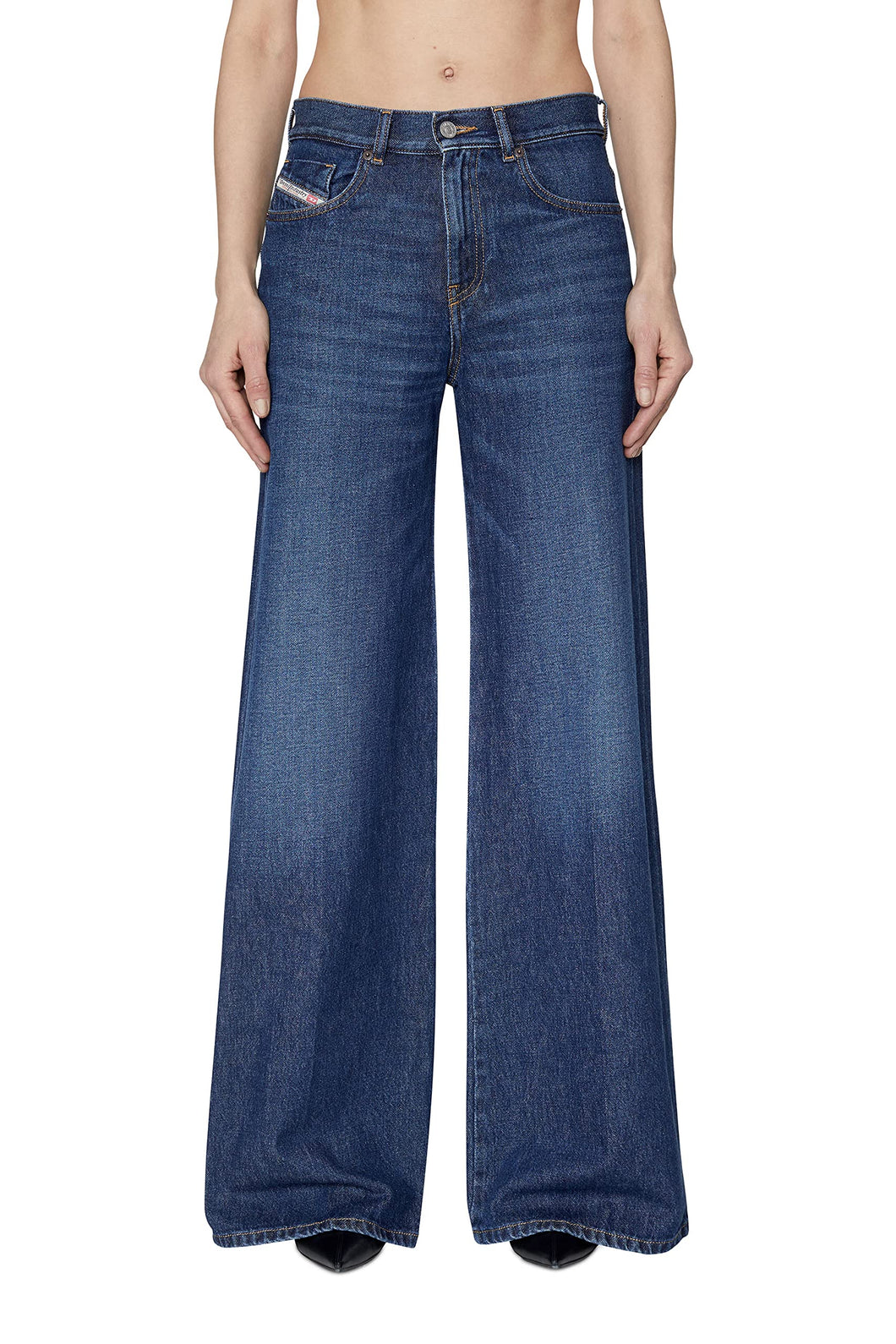 Diesel 1978 D-Akemi L.30 Pantaloni Bambino, 01, 44W x 30L Donna