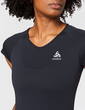 Carica l&#39;immagine nel visualizzatore di Gallery, Odlo Bl Crew Neck S/S Ceramicool Maglietta Donna
