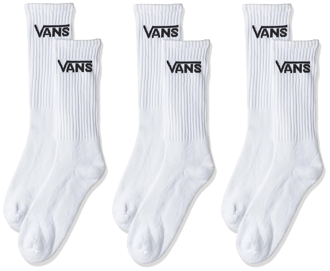 Vans - CLASSIC CREW (9.5-13, 3PK), Calze da uomo, confezione da 3