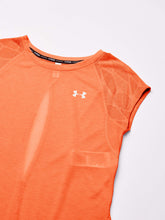 Carica l&#39;immagine nel visualizzatore di Gallery, Under Armour Maglia a Manica Corta Streaker 2.0 Shift, Donna, Red Fluo, XS
