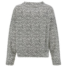 Carica l&#39;immagine nel visualizzatore di Gallery, FREDDY - Felpa Leggera Oversize con Stampa A Fantasia Animalier
