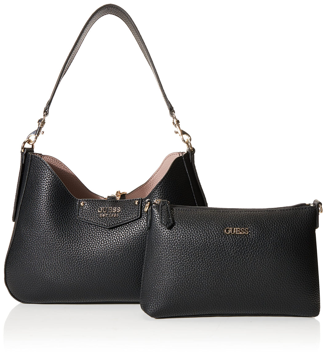 Guess BORSA DONNA D NERO HWEVG839002BLA eco brenton borsa a spalla NERO ND scelta=P