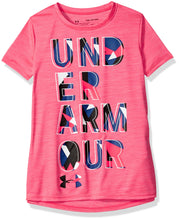 Carica l&#39;immagine nel visualizzatore di Gallery, Under Armour, Hybrid 2.0 Big Logo Tee, Top A Manica Corta, Bambina
