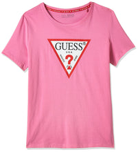 Carica l&#39;immagine nel visualizzatore di Gallery, Guess T-Shirt Donna Maglia Manica Corta Rosa Scollo Rotondo W1RI00I3Z11-G6N3
