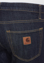 Carica l&#39;immagine nel visualizzatore di Gallery, CARHARTT WIP Womens X&#39; Rebel II Denim Pant Jeans Donna Blue Rinsed W25 L32
