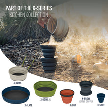 Carica l&#39;immagine nel visualizzatore di Gallery, Sea to Summit X-Series pieghevole silicone Cool Grip Camping Drinkware
