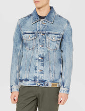 Carica l&#39;immagine nel visualizzatore di Gallery, Diesel A02126 0ABBJ NHILL Capispalla E Giacche Uomo Denim Light Blue L
