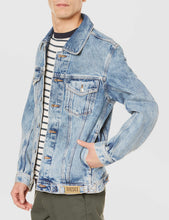 Carica l&#39;immagine nel visualizzatore di Gallery, Diesel A02126 0ABBJ NHILL Capispalla E Giacche Uomo Denim Light Blue L
