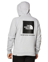 Carica l&#39;immagine nel visualizzatore di Gallery, The North Face Raglan Red Felpa con Cappuccio Uomo

