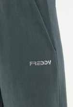 Carica l&#39;immagine nel visualizzatore di Gallery, FREDDY - Pantaloni Sportivi in Felpa Garzata Tinta in Capo
