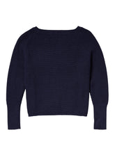 Carica l&#39;immagine nel visualizzatore di Gallery, North Sails BOXY FIT SWEATER maglioncino donna Blu
