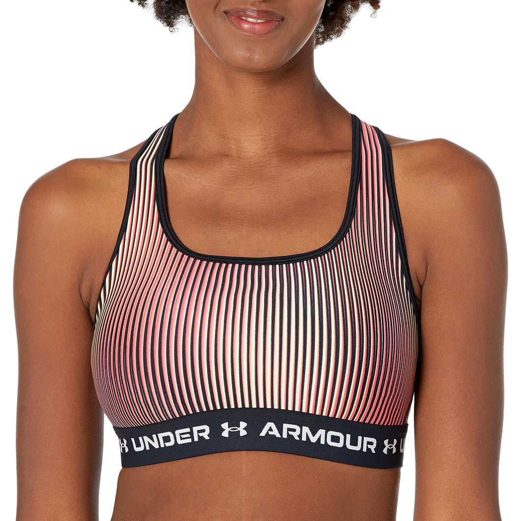 Under Armour Crossback Mid Print Reggiseno Sportivo Donna
