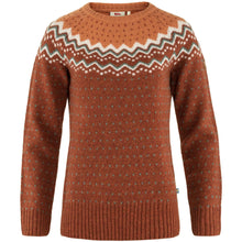 Carica l&#39;immagine nel visualizzatore di Gallery, Fjällräven Övik Knit Sweater W Maglione, Autumn Leaf-Desert Brown, M Donna
