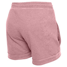 Carica l&#39;immagine nel visualizzatore di Gallery, FREDDY SHORT PANTALONCINI IN FRENCH TERRY LEGGERO CON STAMPE ARGENTO rosa antico
