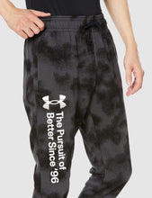 Carica l&#39;immagine nel visualizzatore di Gallery, Under Armour UA Rival Terry Novelty Jgr Bottoms Warmup, Nero, XL Uomo
