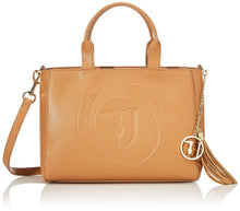 Carica l&#39;immagine nel visualizzatore di Gallery, Trussardi Jeans Faith Shopper MD Tumbled Ecole, Borsa a Mano Donna, 23.5x15x32 cm (W x H x L)
