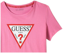 Carica l&#39;immagine nel visualizzatore di Gallery, Guess T-Shirt Donna Maglia Manica Corta Rosa Scollo Rotondo W1RI00I3Z11-G6N3
