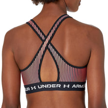 Carica l&#39;immagine nel visualizzatore di Gallery, Under Armour Crossback Mid Print Reggiseno Sportivo Donna

