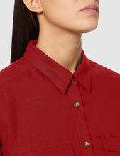 Carica l&#39;immagine nel visualizzatore di Gallery, Fjällräven Övik Travel Shirt LS W Maglietta, Lampone, M Donna
