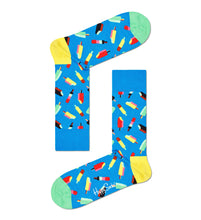 Carica l&#39;immagine nel visualizzatore di Gallery, Happy Socks 3-Pack Ice Cream Socks Set, colorati e divertenti, calzini per uomo e donna, Blu
