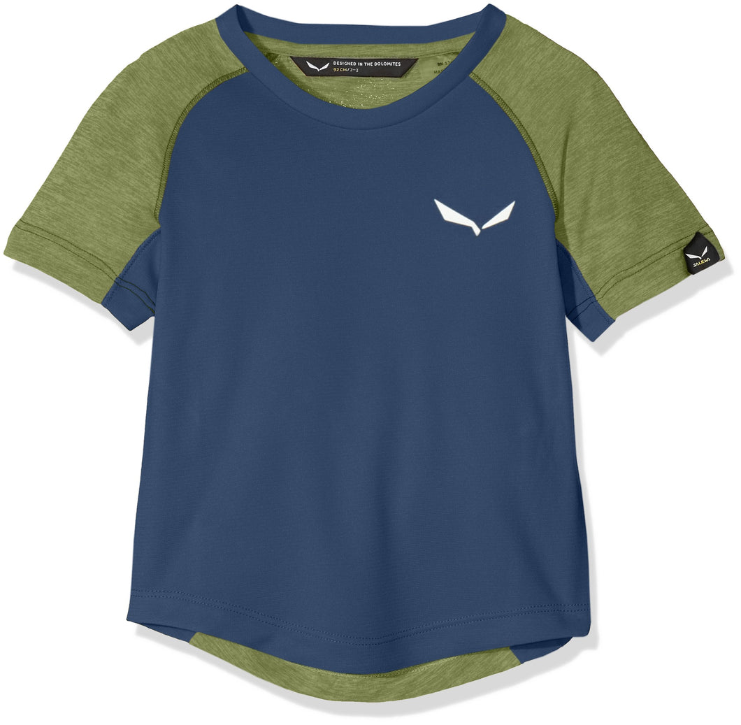 SALEWA Pedroc Dry K S/S Tee T-Shirt Bambino