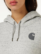 Carica l&#39;immagine nel visualizzatore di Gallery, Carhartt Clarksburg Sleeve Logo Hooded Sweatshirt Felpa con Cappuccio Donna
