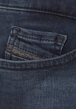 Carica l&#39;immagine nel visualizzatore di Gallery, Diesel Slandy 084UT Jeans Donna Super-Skinny con Vita Regolare Blu Scuro
