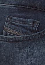 Carica l&#39;immagine nel visualizzatore di Gallery, Diesel Slandy 084UT Jeans Donna Super-Skinny con Vita Regolare Blu Scuro (W26 L32)

