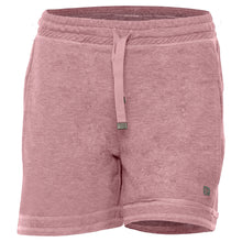 Carica l&#39;immagine nel visualizzatore di Gallery, FREDDY SHORT PANTALONCINI IN FRENCH TERRY LEGGERO CON STAMPE ARGENTO rosa antico
