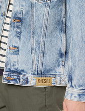 Carica l&#39;immagine nel visualizzatore di Gallery, Diesel A02126 0ABBJ NHILL Capispalla E Giacche Uomo Denim Light Blue L
