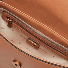 Carica l&#39;immagine nel visualizzatore di Gallery, GUESS Kristle Top-Handle Flap Caramel One Size
