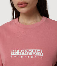 Carica l&#39;immagine nel visualizzatore di Gallery, Napapijri Maglietta T-shirt corta Box Box W SS 3 Pink
