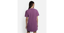 Carica l&#39;immagine nel visualizzatore di Gallery, Napapijri T-shirt Maglietta Manica Corta S-Box W Long 3 Violet Chinese
