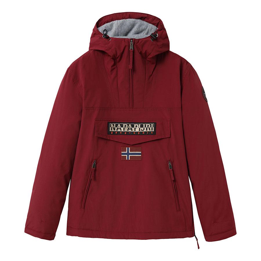 Napapijri Giacca Uomo Rainforest Pocket Anorak Winter Vint Amaranth