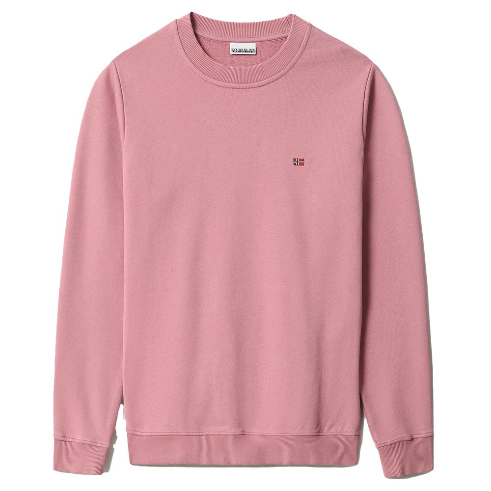 Napapijri Felpa Donna Girocollo Balis Mesa Rose Rosa