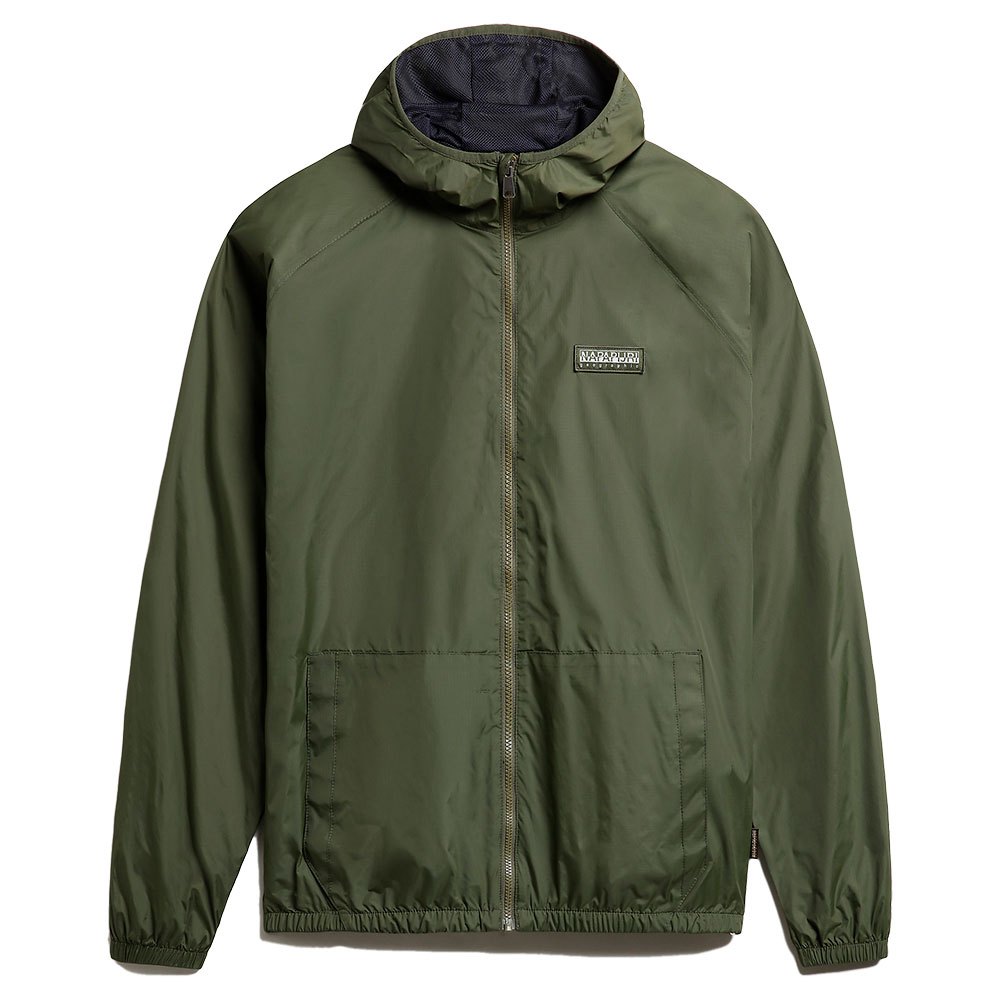 Napapijri Giacca Uomo leggera A-Morgex Verde Green Depths