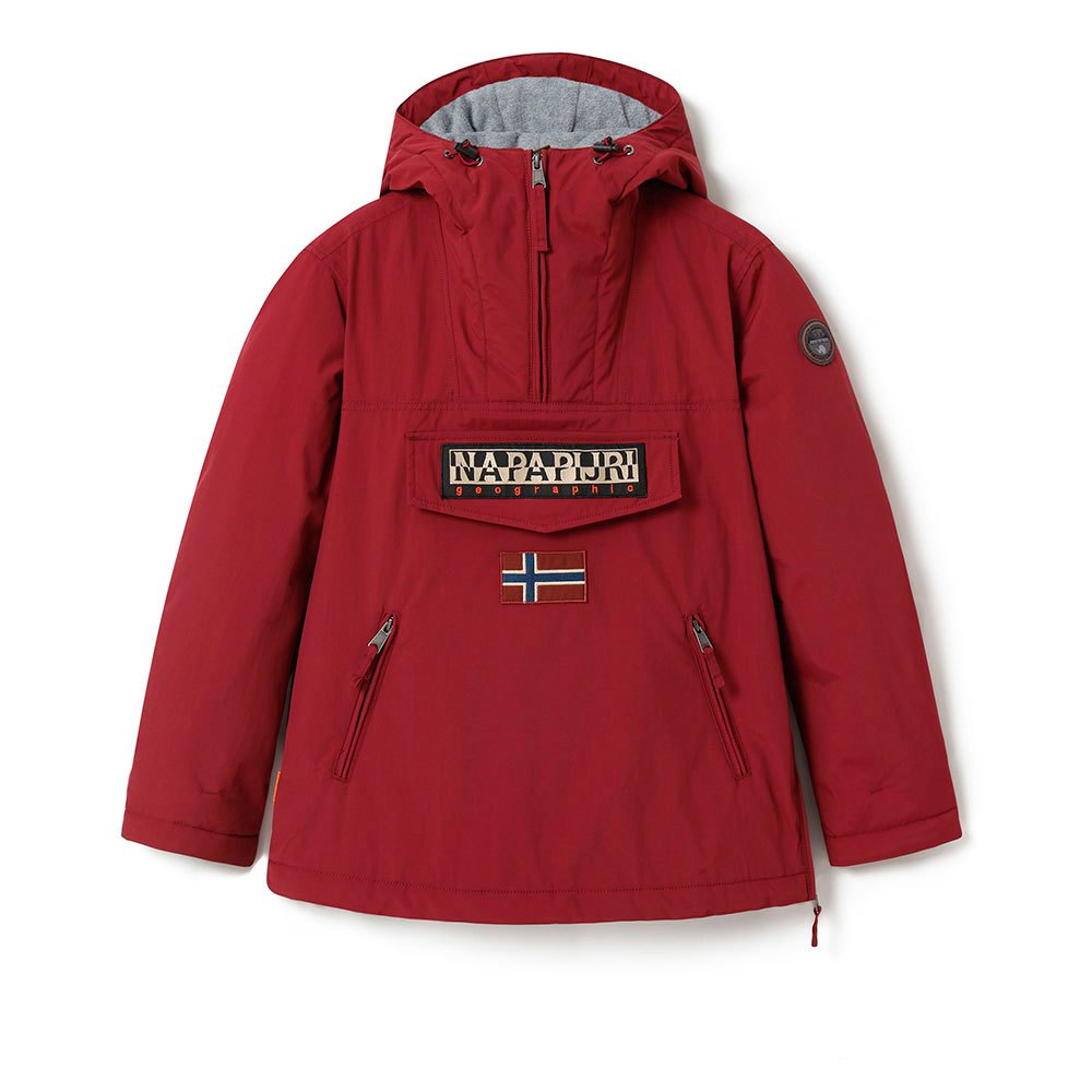 Napapijri Giacca Anorak Rainforest W Pkt Donna Vint Amaranth