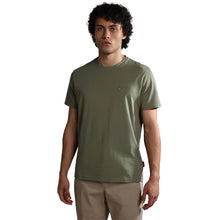 Carica l'immagine nel visualizzatore di Gallery, Napapijri T-shirt uomo girocollo Salis - Verde Green Lichen

