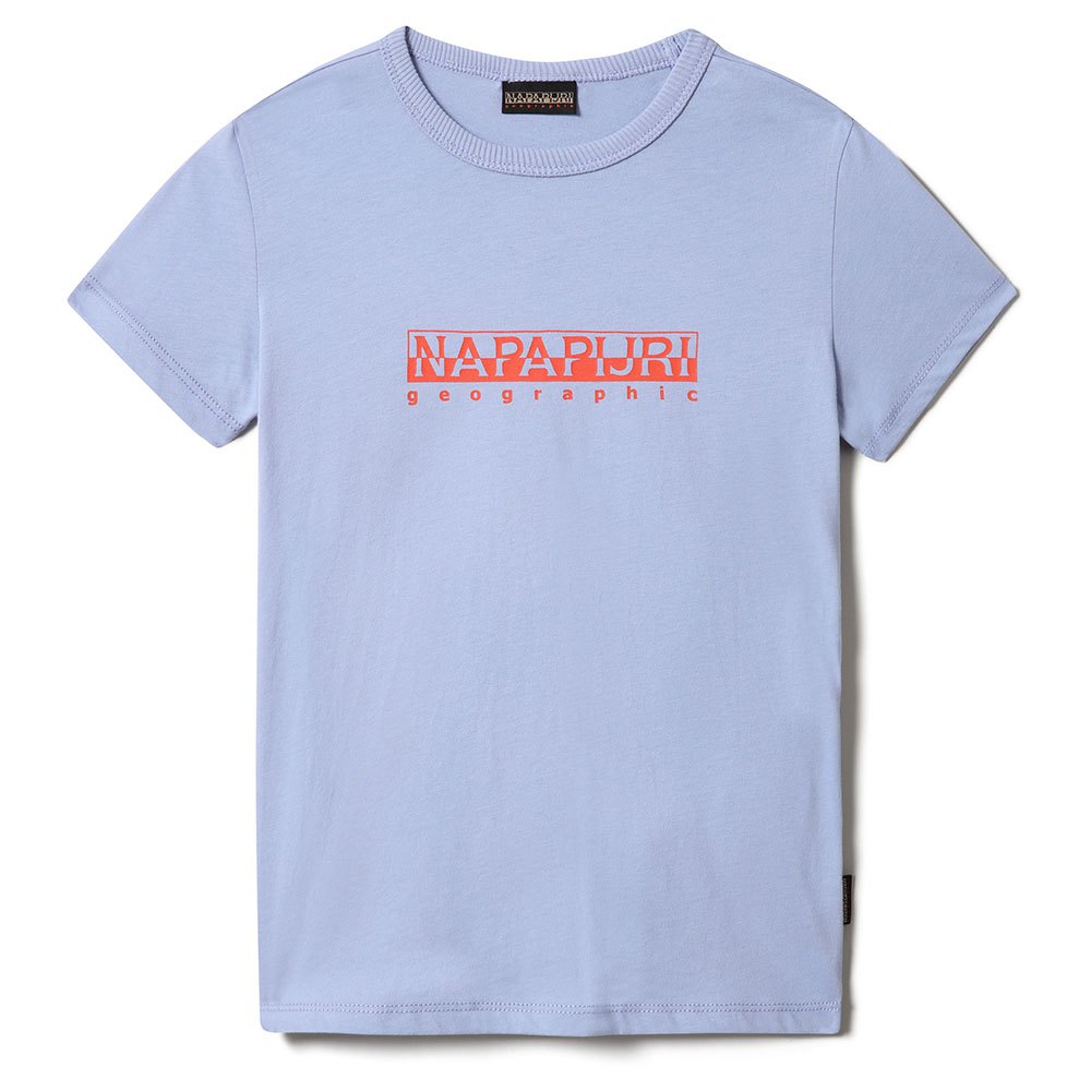 Napapijri Maglietta Manica Corta T-shirt da bambino K S-Box Lilla Lavender