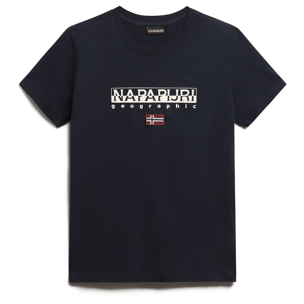 Napapijri T shirt Uomo Maglietta Manica Corta S Ayas Blu Marine