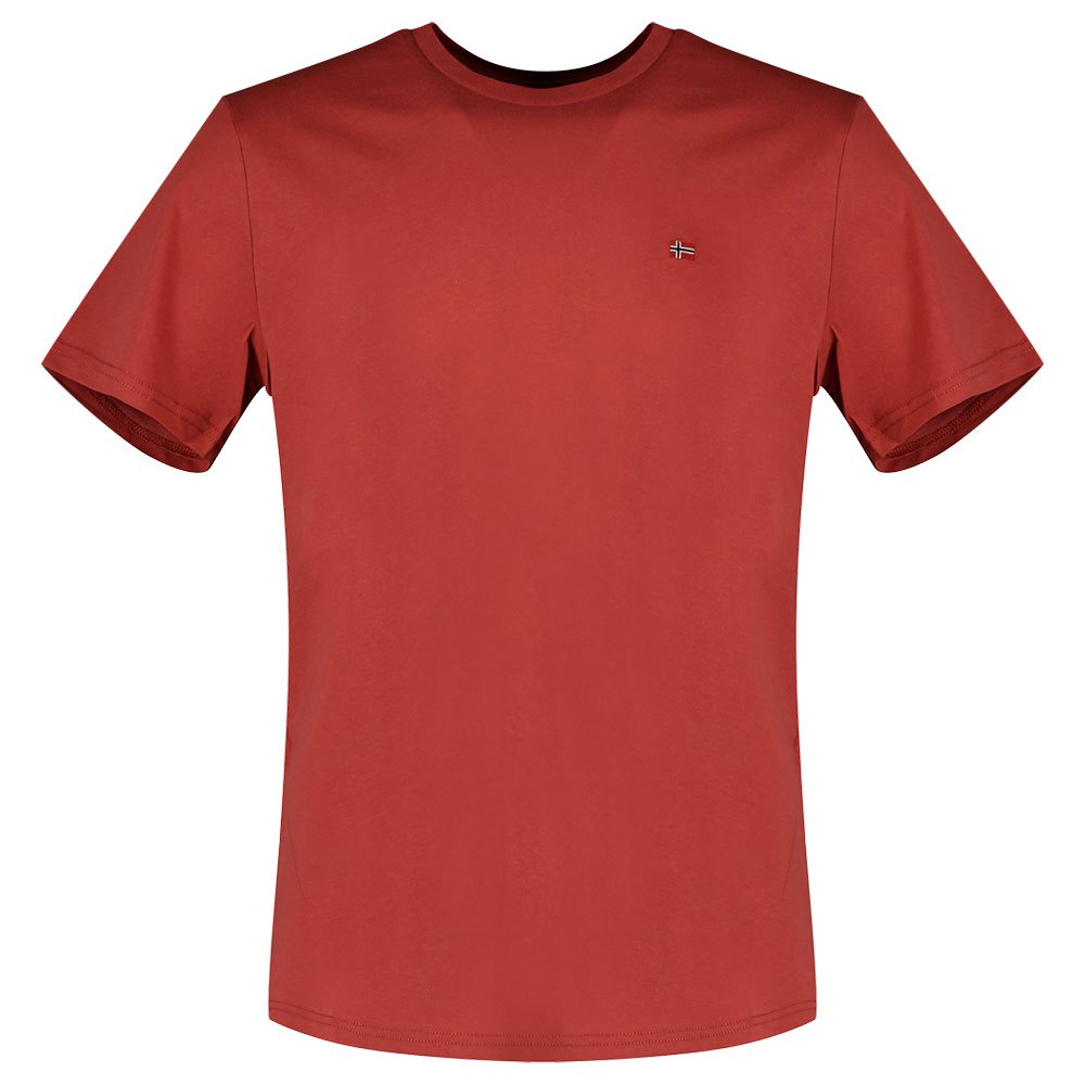 Napapijri Maglietta Manica Corta Salis C 1 T-shirt Uomo Red Marsala