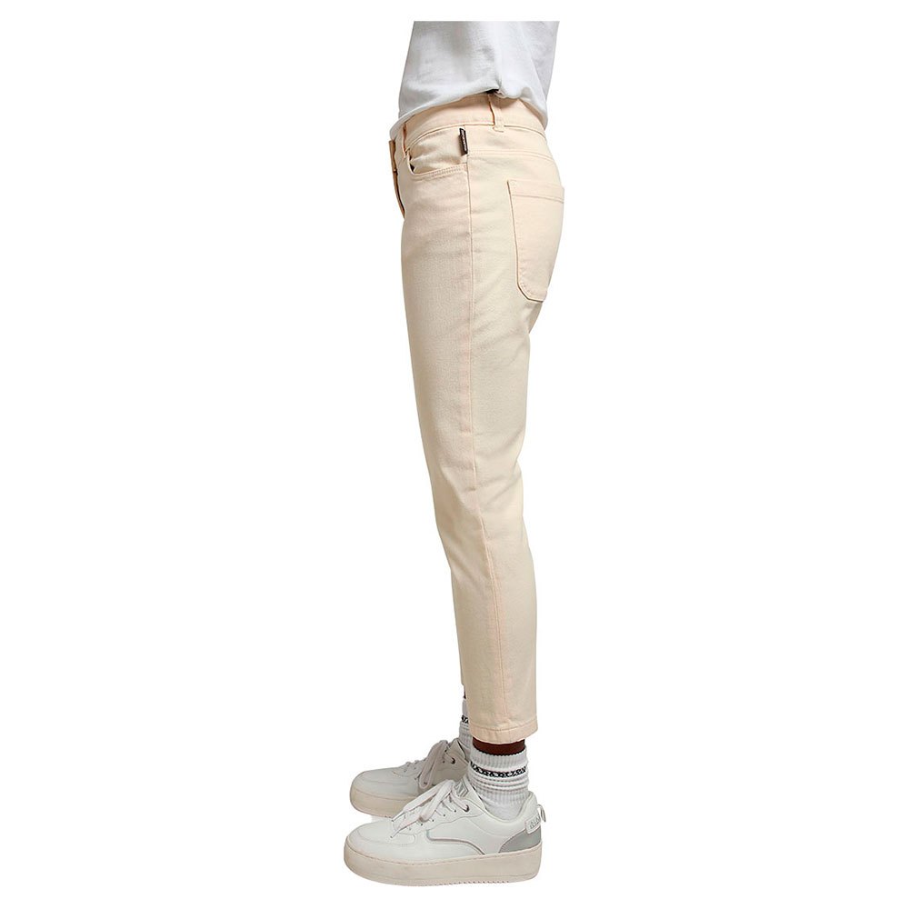 Nancy Pantaloni Donna In Misto Lana - Skinny, Chiusura Con Bottone E Zip, Lavabili In Lavatrice