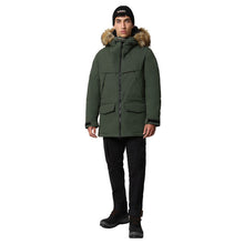 Carica l&#39;immagine nel visualizzatore di Gallery, Napapijri Parka Giacca lunga uomo Skidoo OP Long 3 Verde Green Depths
