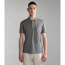 Carica l&#39;immagine nel visualizzatore di Gallery, Napapijri Polo a manica corta Elbas 4 - Gray Granit
