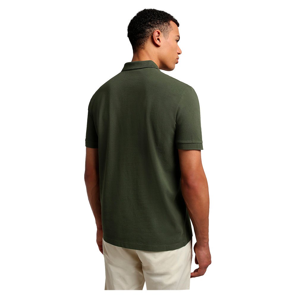 Napapijri Polo Uomo Manica Corta Taly 5 Verde Green