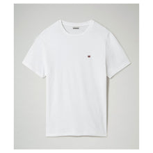 Carica l&#39;immagine nel visualizzatore di Gallery, Napapijri T-shirt uomo girocollo Salis - Bianco Bright White
