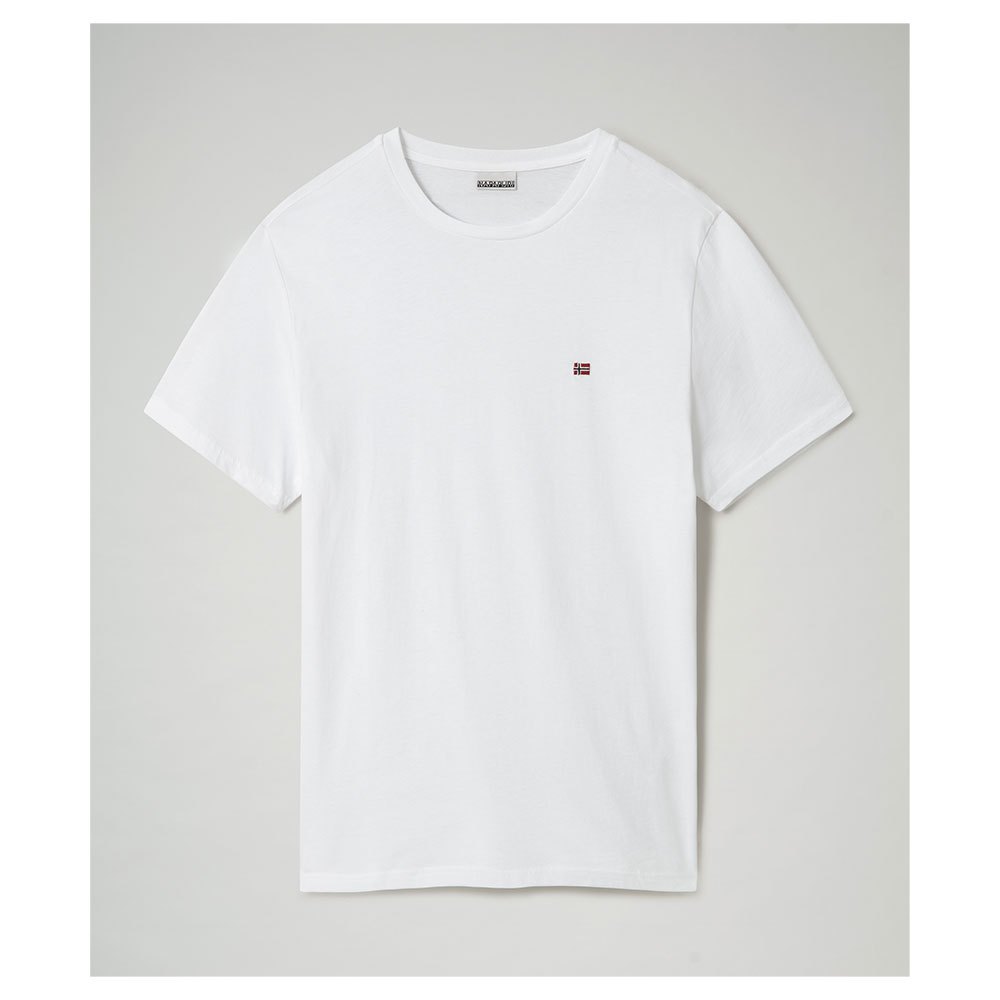 Napapijri T-shirt uomo girocollo Salis - Bianco Bright White